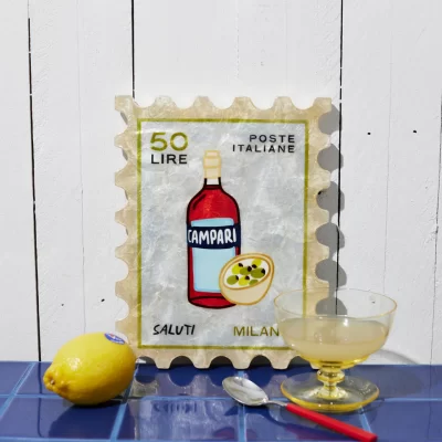 Jones & Co Campari Stamp