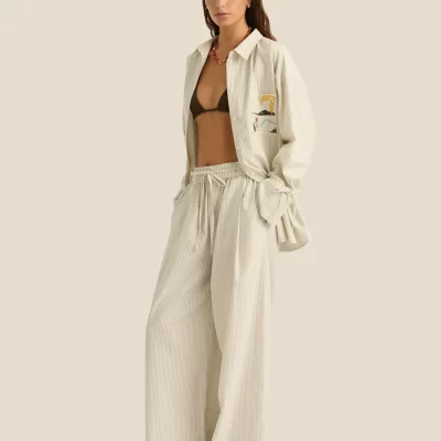Soleil Soleil Addison Pant Hula Stripe